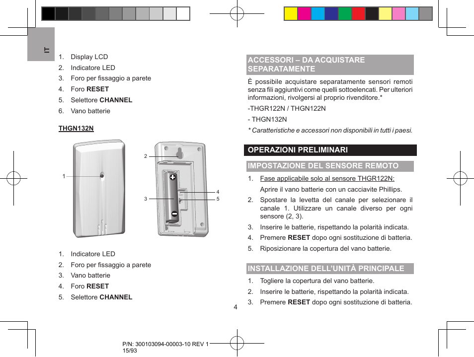 Oregon Scientific RAR501 User Manual | Page 15 / 93