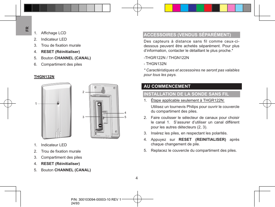 Oregon Scientific RAR501 User Manual | Page 24 / 93