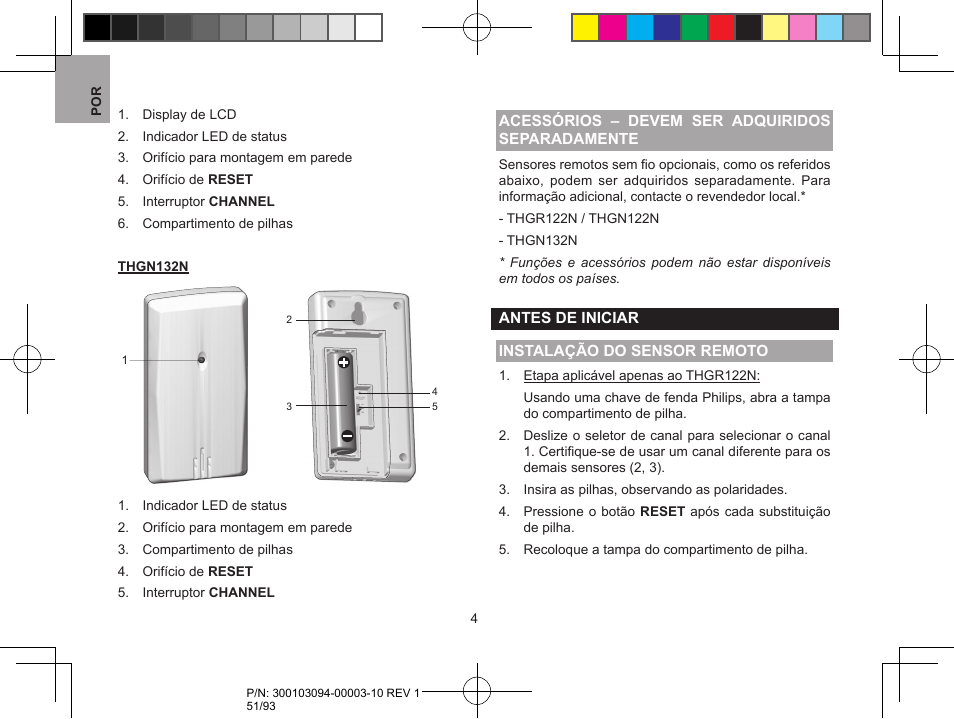 Oregon Scientific RAR501 User Manual | Page 51 / 93