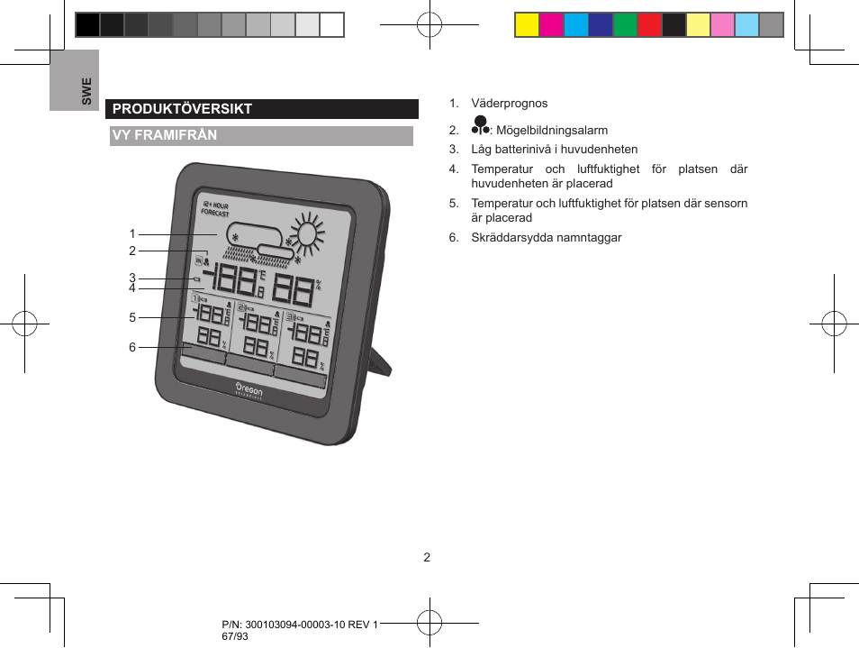 Oregon Scientific RAR501 User Manual | Page 67 / 93
