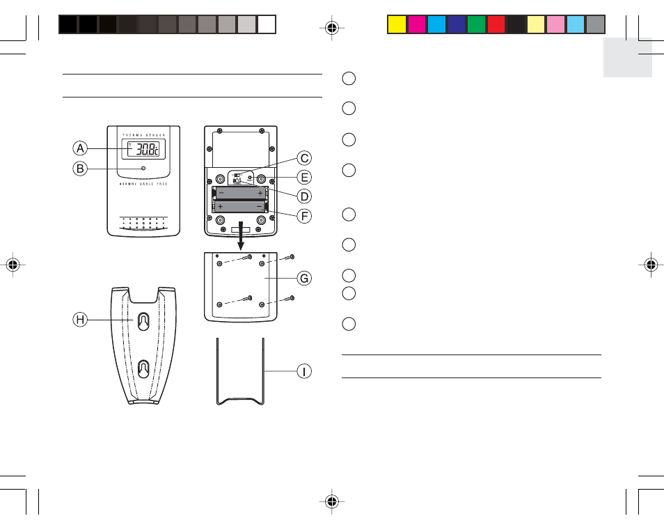 Main features: remote unit, Before you begin | Oregon Scientific RMR182 User Manual | Page 3 / 15