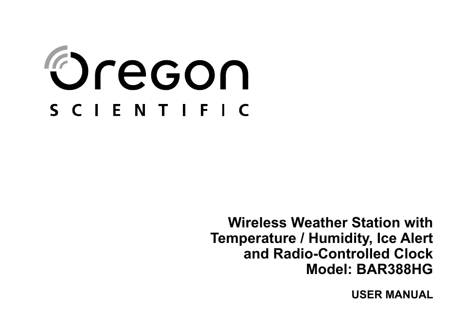 Oregon Scientific 086L004438-013 User Manual | 94 pages
