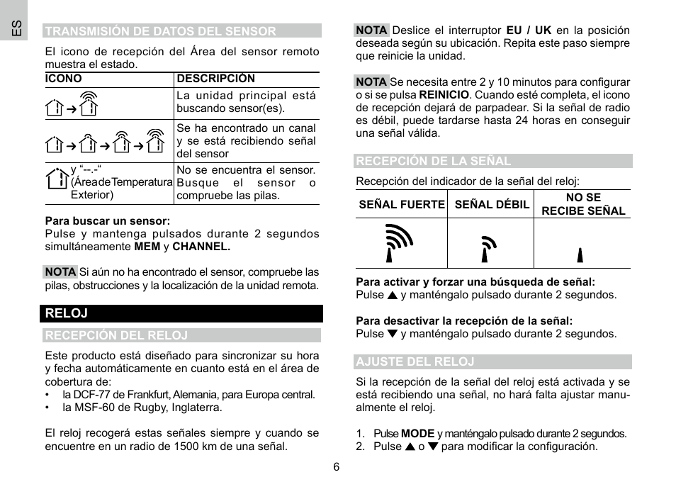 Oregon Scientific 086L004438-013 User Manual | Page 18 / 94