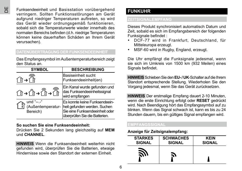 Oregon Scientific 086L004438-013 User Manual | Page 30 / 94