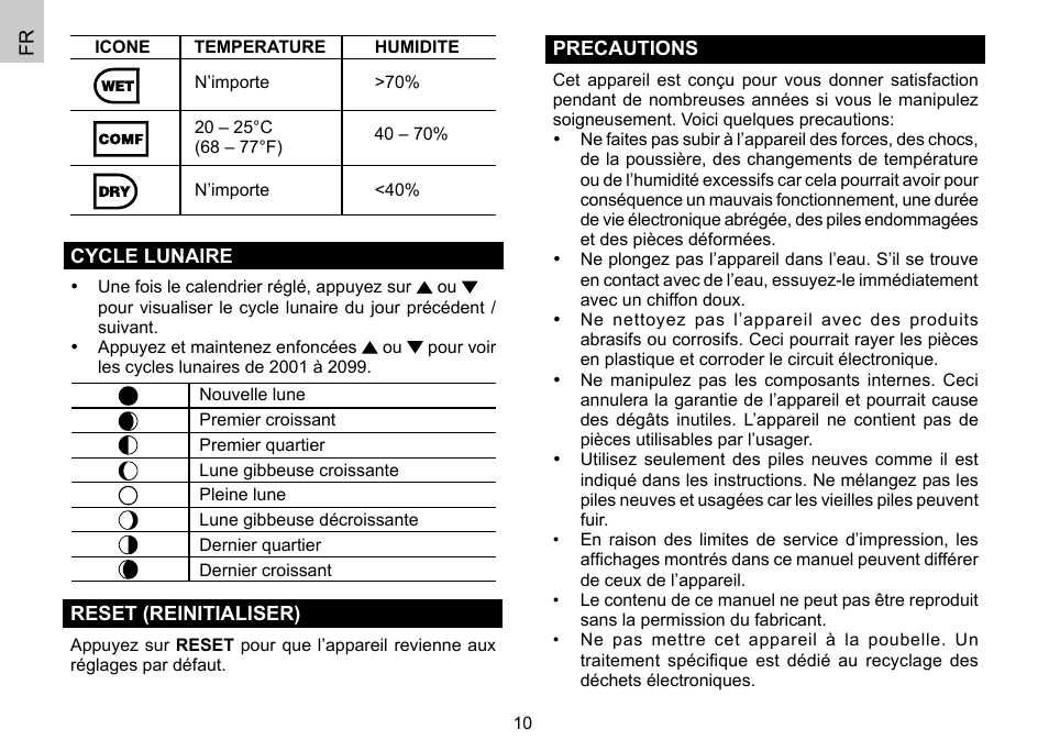 Oregon Scientific 086L004438-013 User Manual | Page 46 / 94