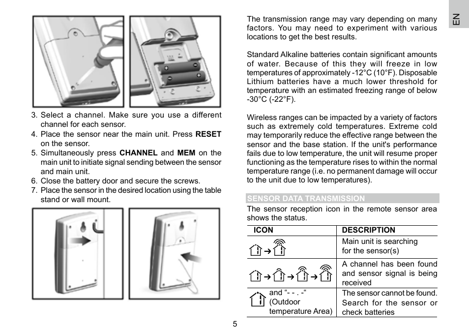 Oregon Scientific 086L004438-013 User Manual | Page 6 / 94