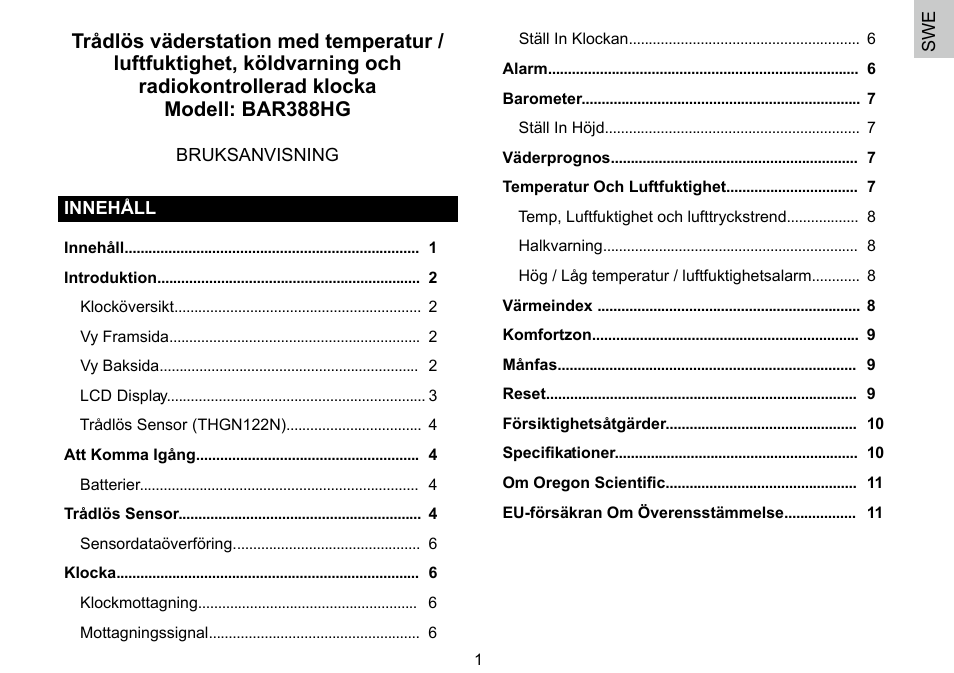Oregon Scientific 086L004438-013 User Manual | Page 83 / 94