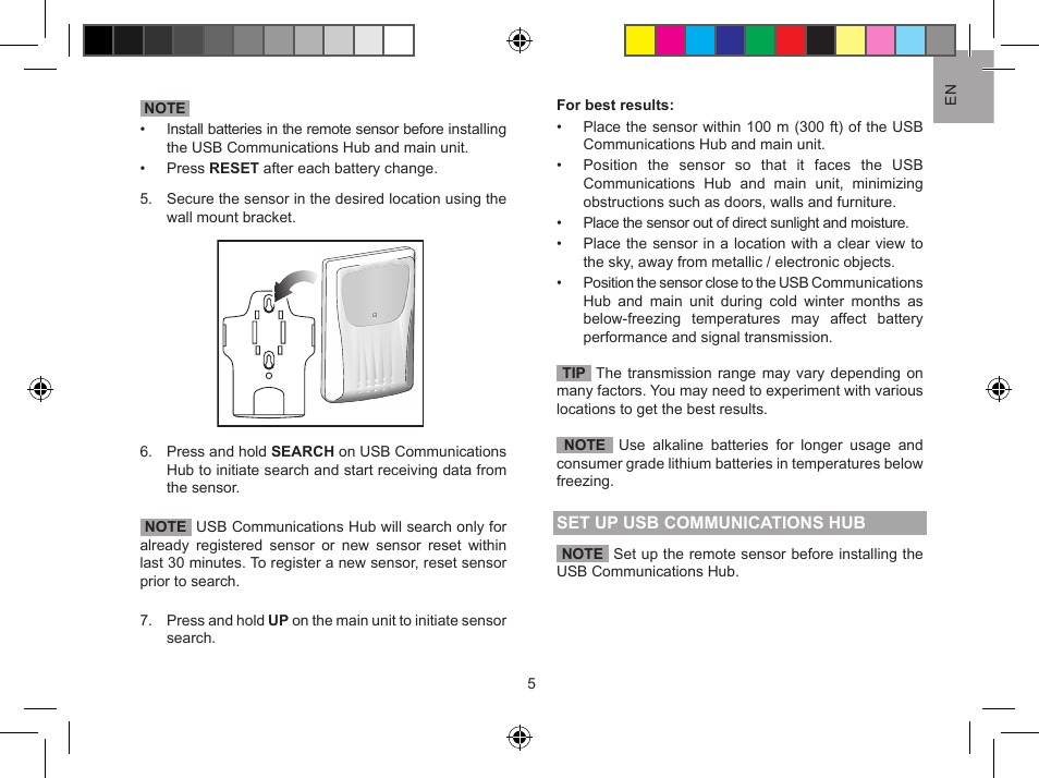 Oregon Scientific Global 5-Day Weather Adviser II I600 User Manual | Page 5 / 13