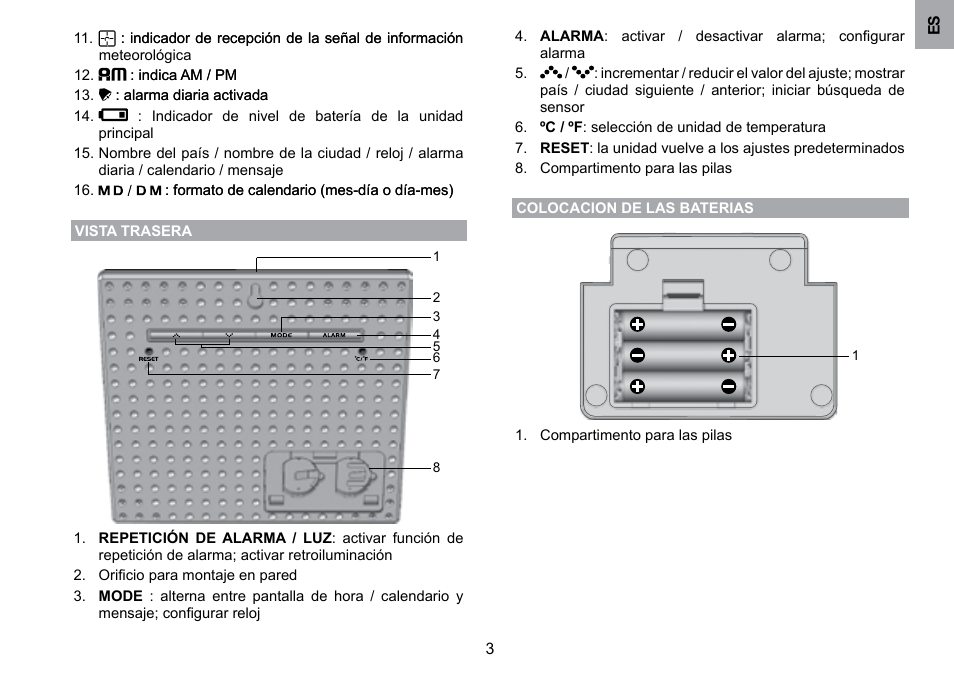 Oregon Scientific WMH800 User Manual | Page 13 / 78