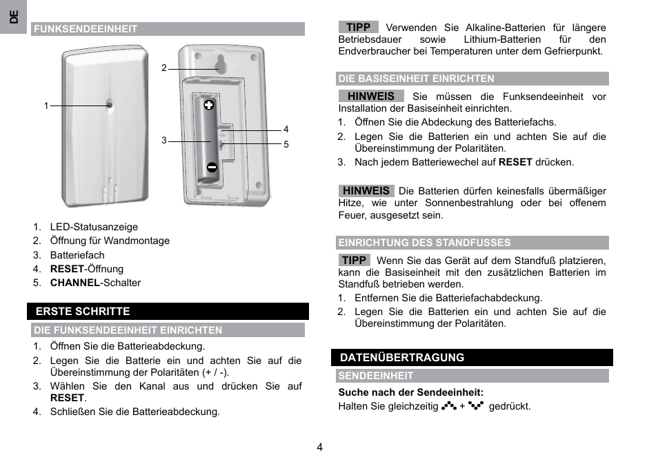 Oregon Scientific WMH800 User Manual | Page 24 / 78