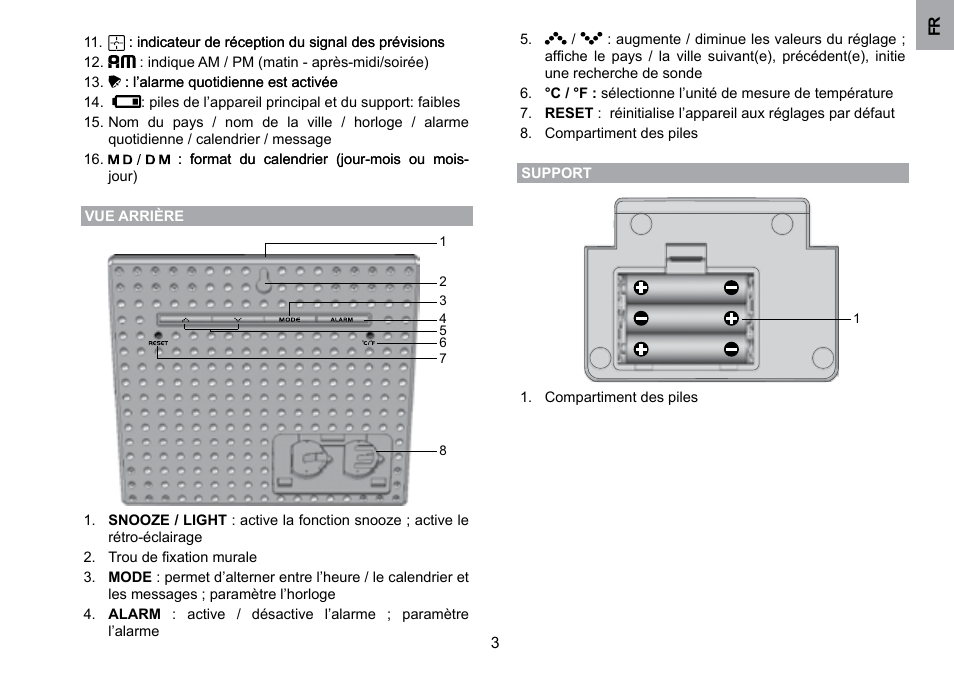 Oregon Scientific WMH800 User Manual | Page 33 / 78