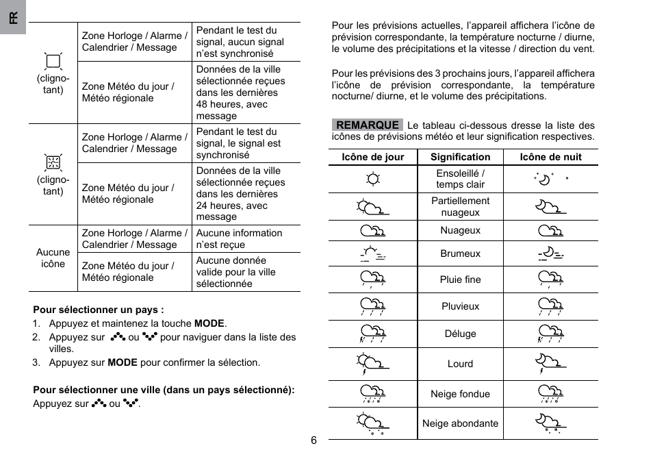 Oregon Scientific WMH800 User Manual | Page 36 / 78