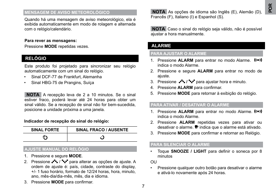 Oregon Scientific WMH800 User Manual | Page 65 / 78