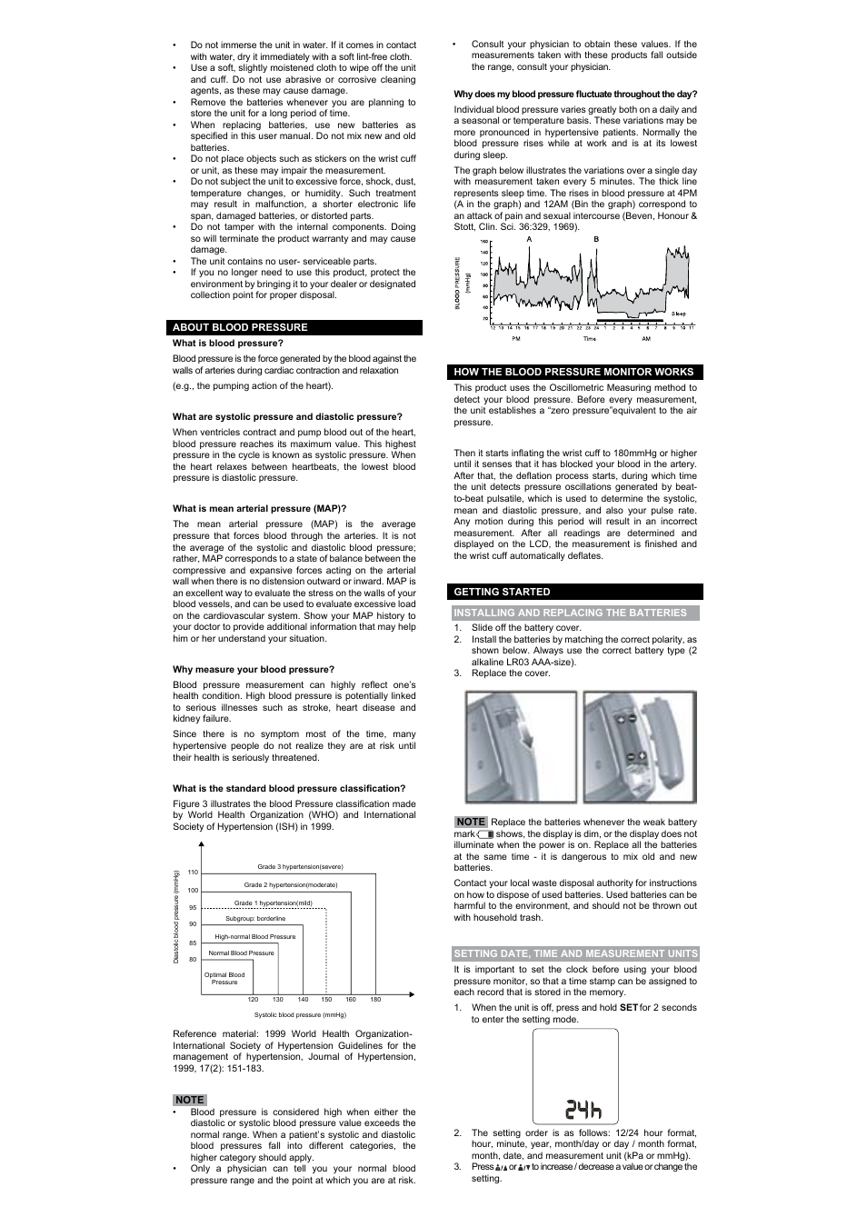 Talking blood pressure monitor model: bpw810n, User manual | Oregon Scientific BPW810N User Manual | Page 2 / 5