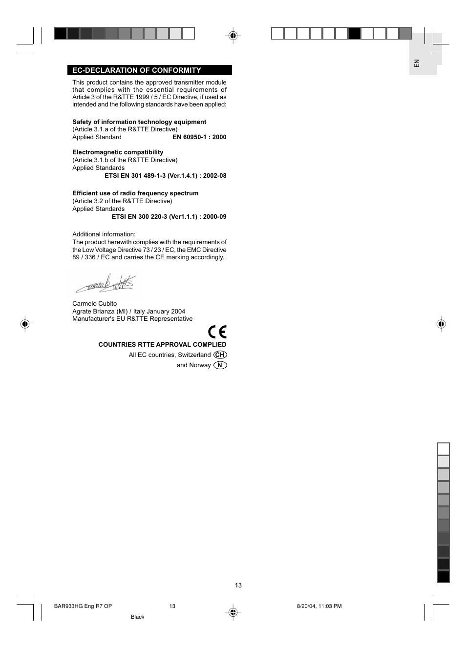 Oregon Scientific BAR933HG User Manual | Page 14 / 15