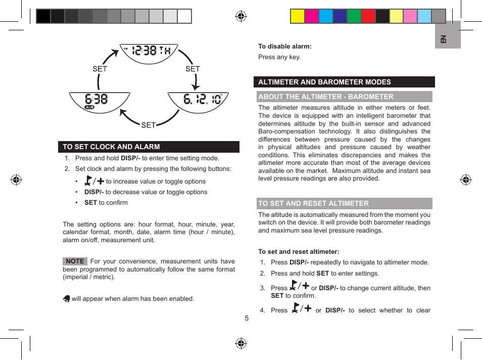 Oregon Scientific GPS Scout GP123 User Manual | Page 5 / 11