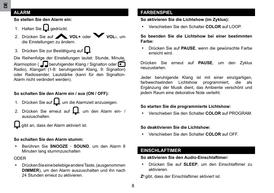 Oregon Scientific RRM902 User Manual | Page 30 / 84