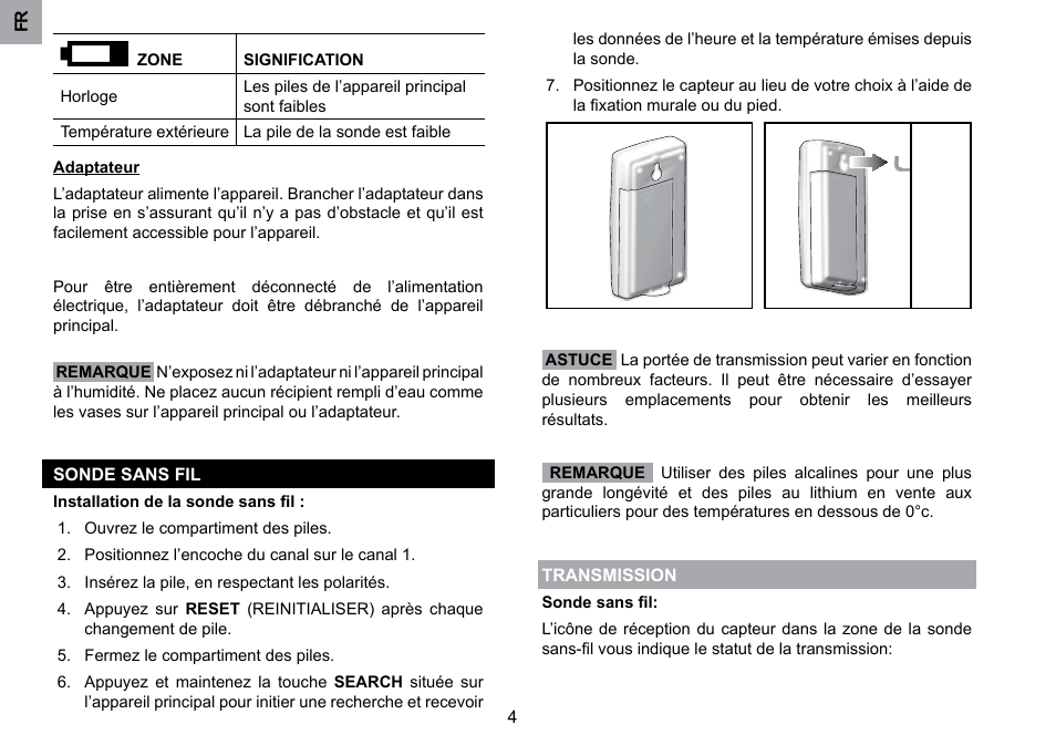 Oregon Scientific RRM902 User Manual | Page 37 / 84