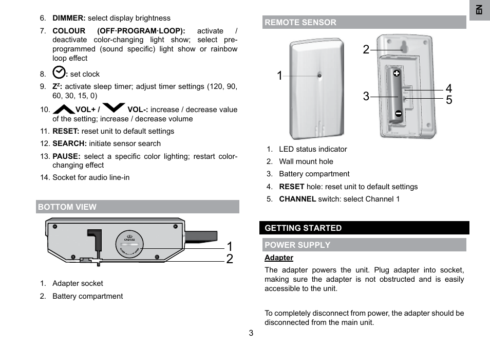 Oregon Scientific RRM902 User Manual | Page 4 / 84