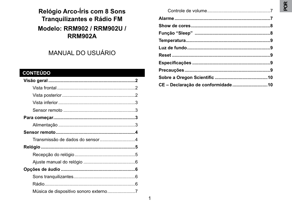 Oregon Scientific RRM902 User Manual | Page 64 / 84