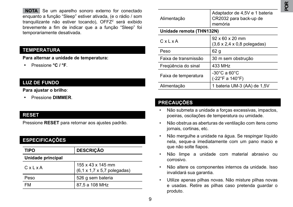 Oregon Scientific RRM902 User Manual | Page 72 / 84