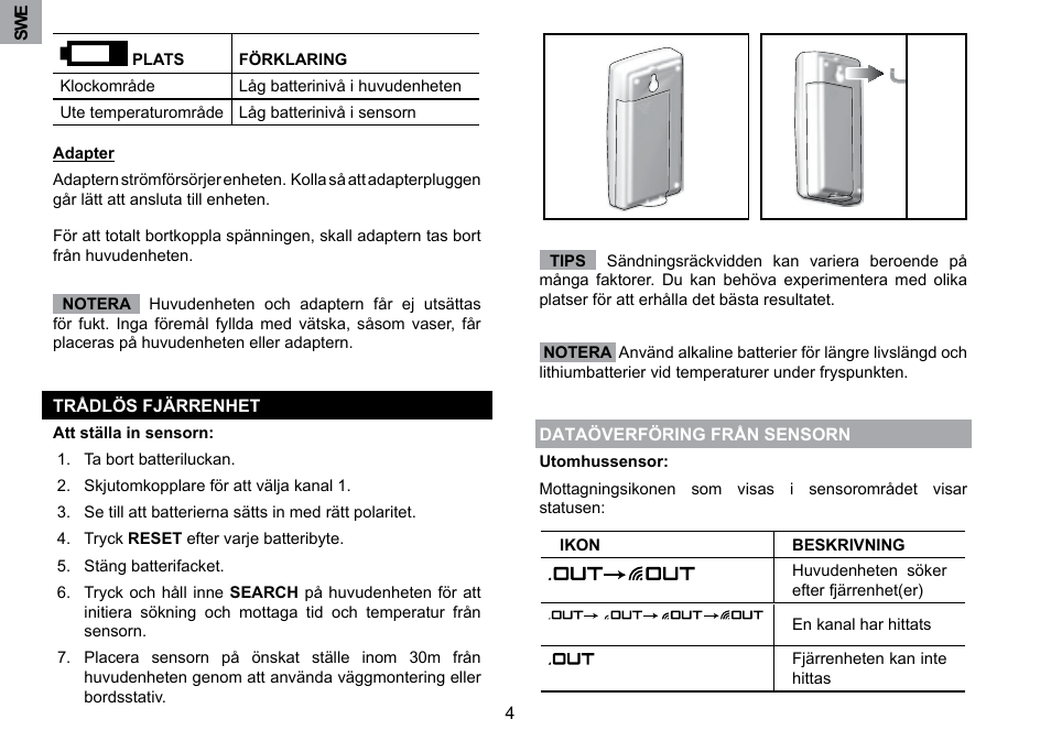 Oregon Scientific RRM902 User Manual | Page 77 / 84