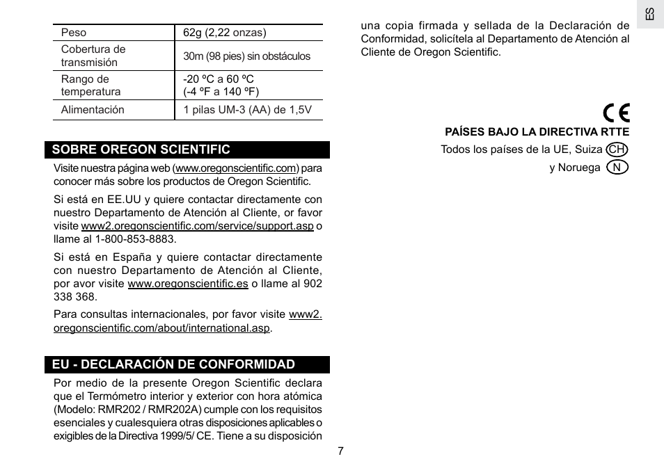 Oregon Scientific RMR202A User Manual | Page 15 / 58