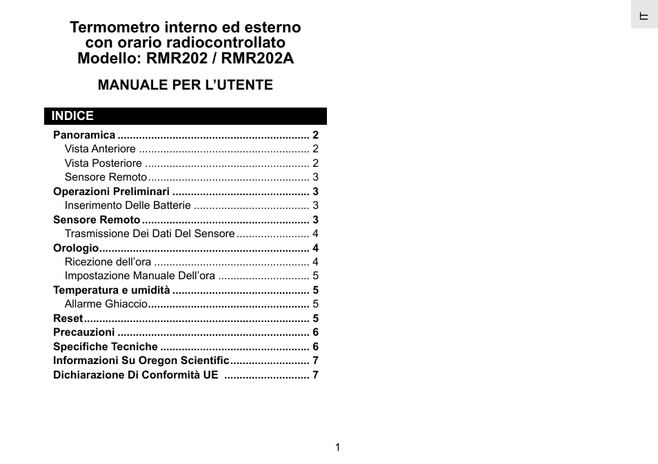 Oregon Scientific RMR202A User Manual | Page 30 / 58