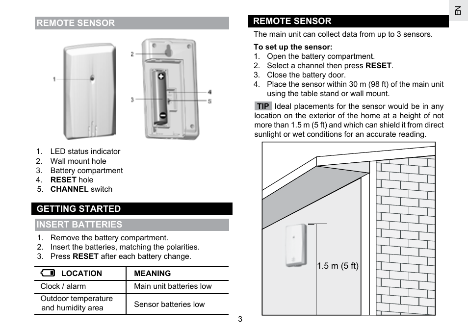 Oregon Scientific RMR202A User Manual | Page 4 / 58