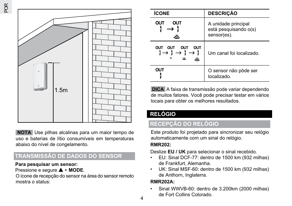 Oregon Scientific RMR202A User Manual | Page 47 / 58