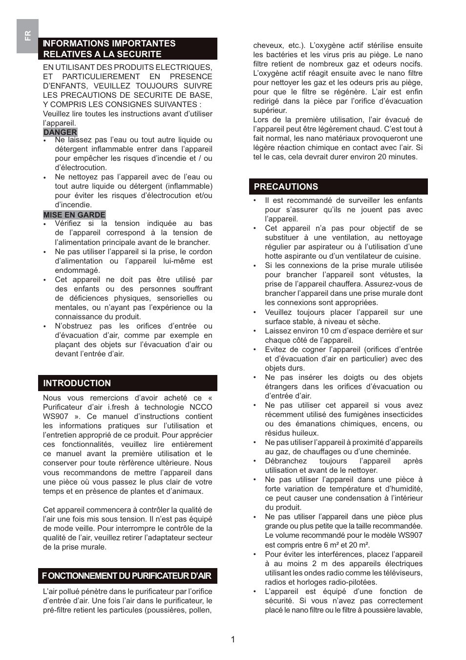 Oregon Scientific i.fresh WS907 User Manual | Page 20 / 77
