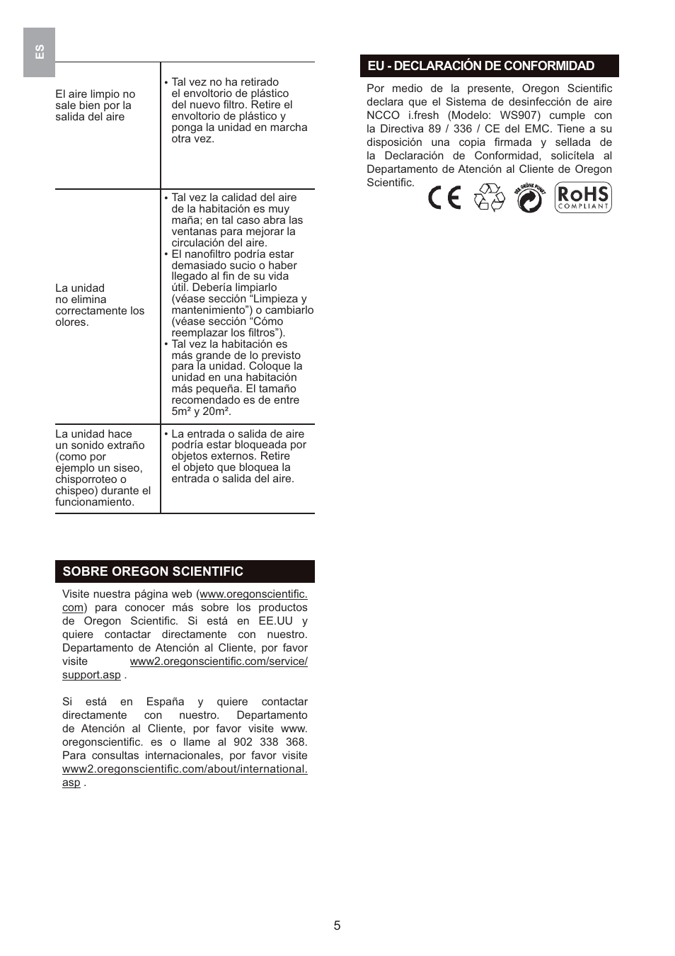 Oregon Scientific i.fresh WS907 User Manual | Page 40 / 77