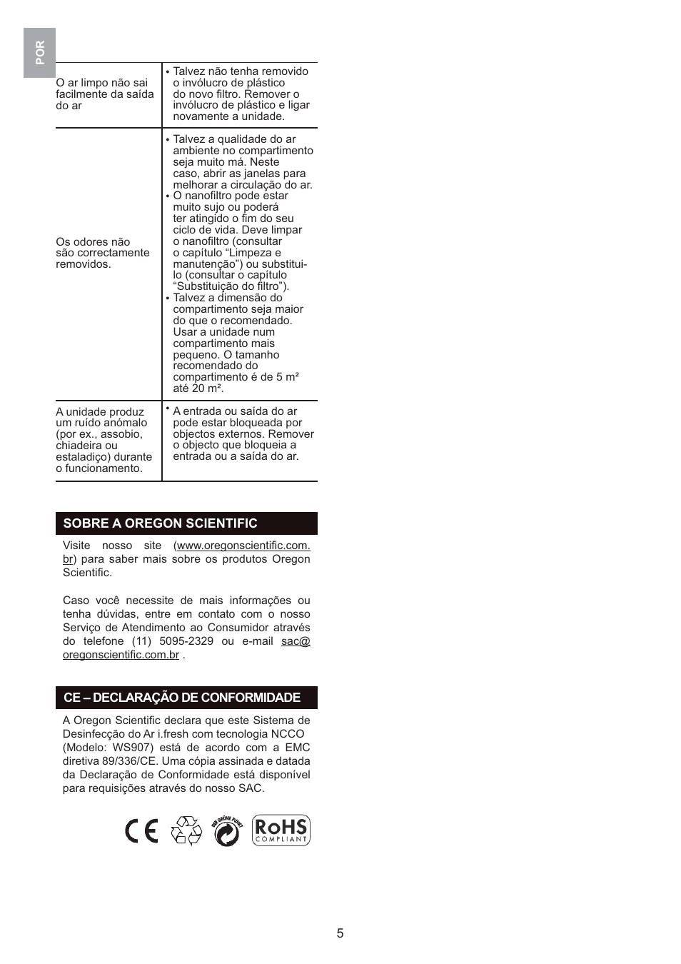 Oregon Scientific i.fresh WS907 User Manual | Page 48 / 77