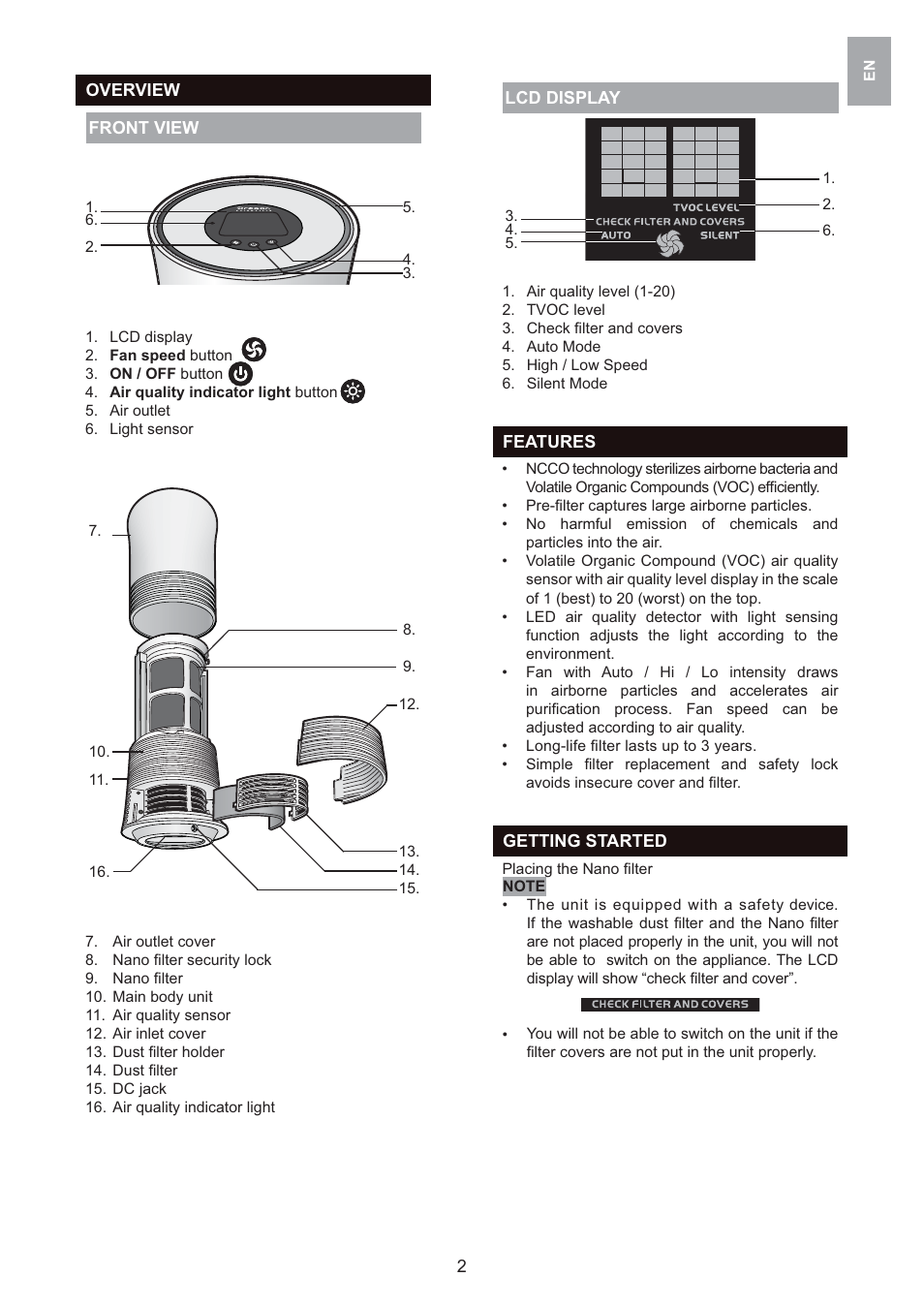 Oregon Scientific i.fresh WS907 User Manual | Page 5 / 77