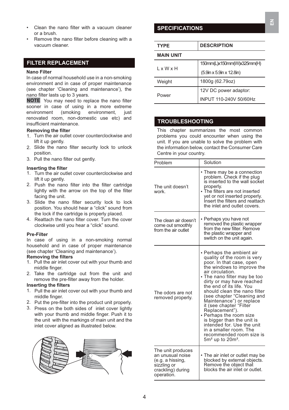 Oregon Scientific i.fresh WS907 User Manual | Page 7 / 77