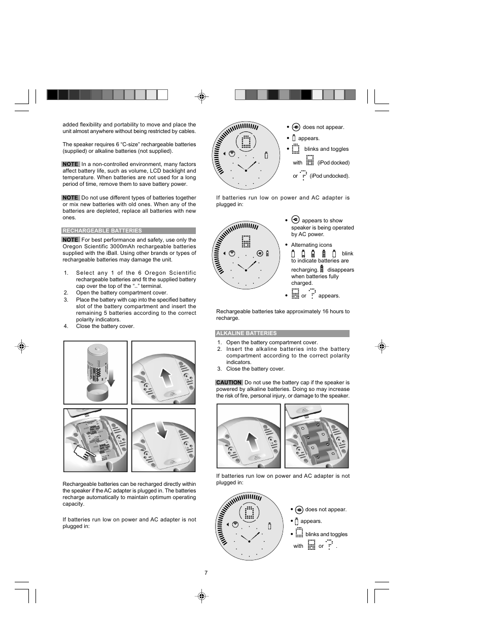 Oregon Scientific IB368 User Manual | Page 7 / 18