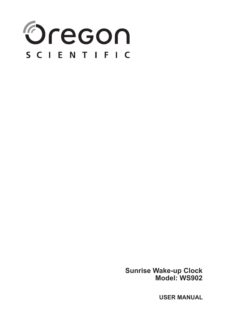 Oregon Scientific WS902 User Manual | 8 pages