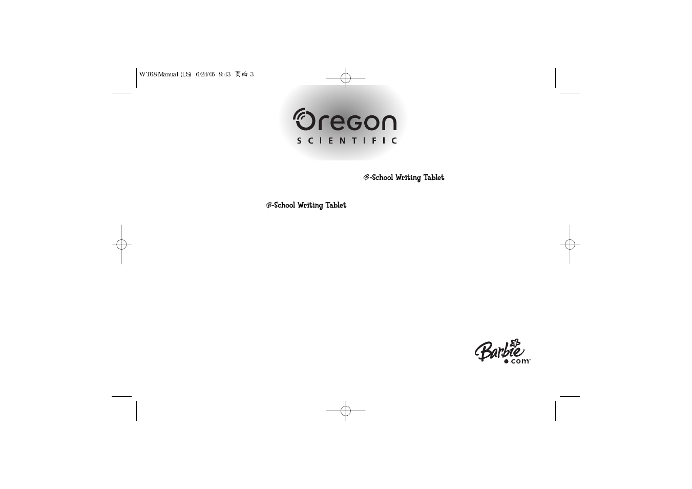 Dear parent/guardian | Oregon Scientific School Writing Tablet 086-003875-034 User Manual | Page 3 / 20