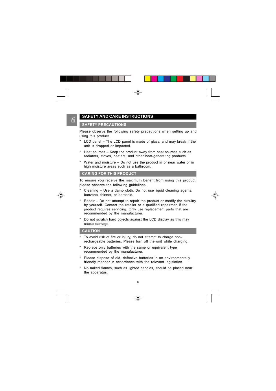 Oregon Scientific PMR RADIO TRANSCEIVER TP380 User Manual | Page 6 / 20