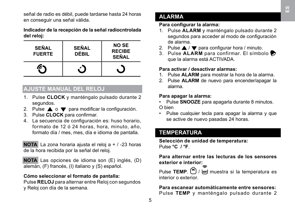 Oregon Scientific RMR329P User Manual | Page 13 / 65