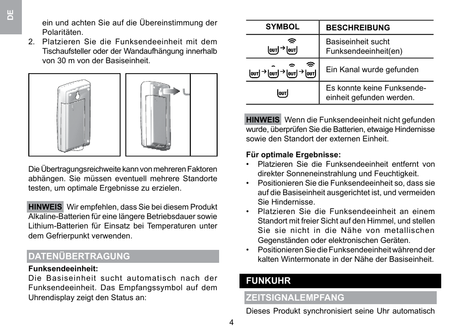 Oregon Scientific RMR329P User Manual | Page 20 / 65