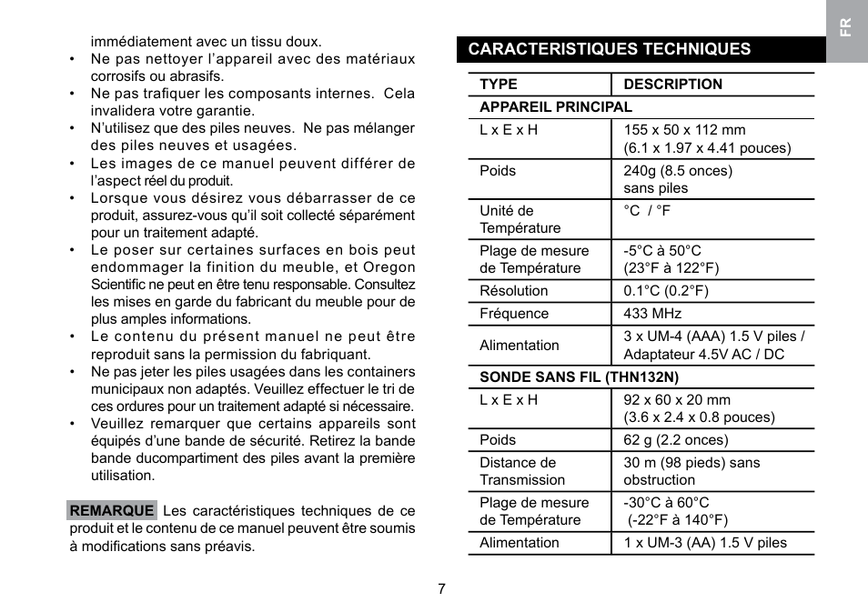 Oregon Scientific RMR329P User Manual | Page 31 / 65
