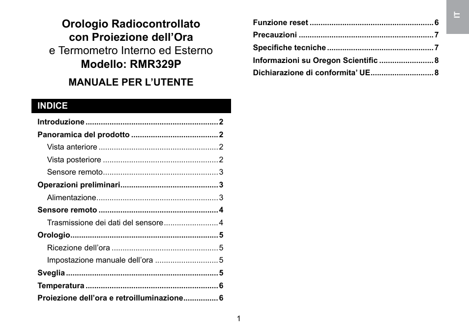 Oregon Scientific RMR329P User Manual | Page 33 / 65