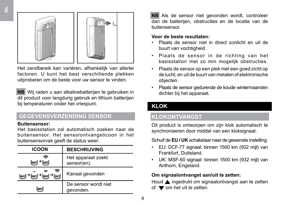 Oregon Scientific RMR329P User Manual | Page 44 / 65