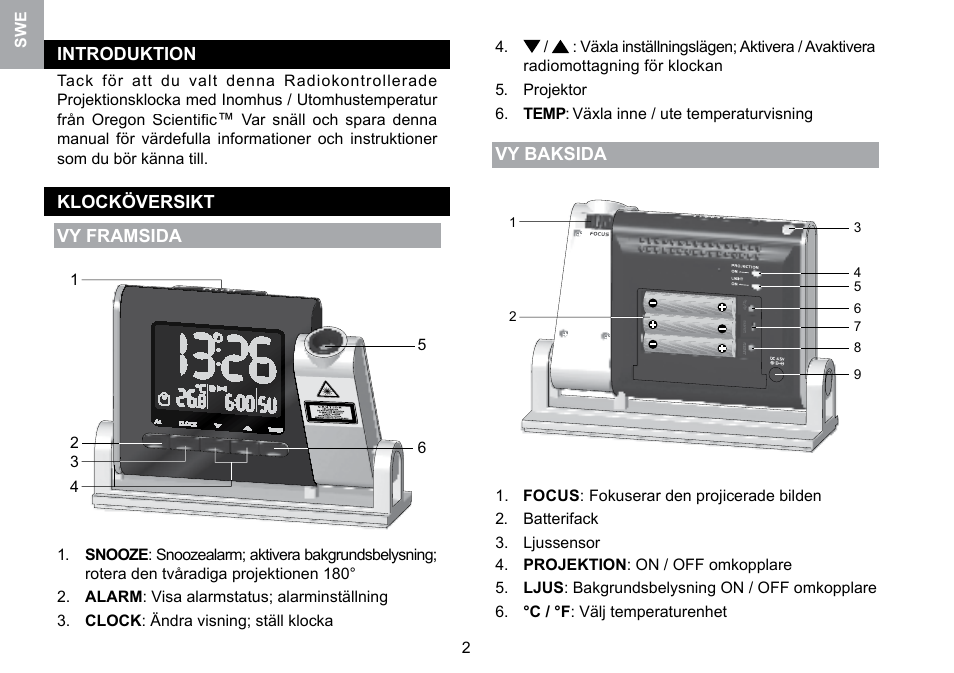 Oregon Scientific RMR329P User Manual | Page 58 / 65