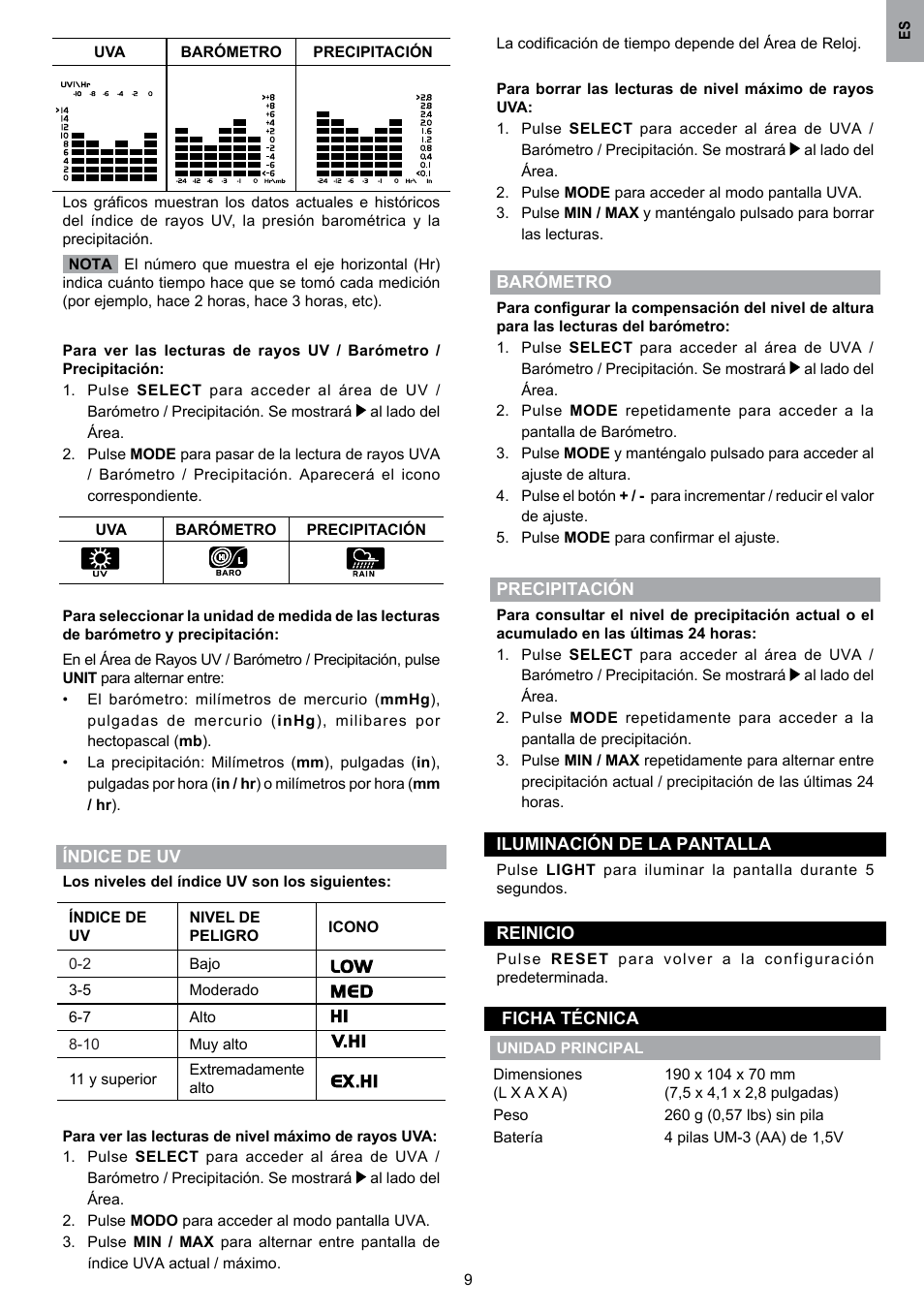 Oregon Scientific WMR80 User Manual | Page 21 / 88