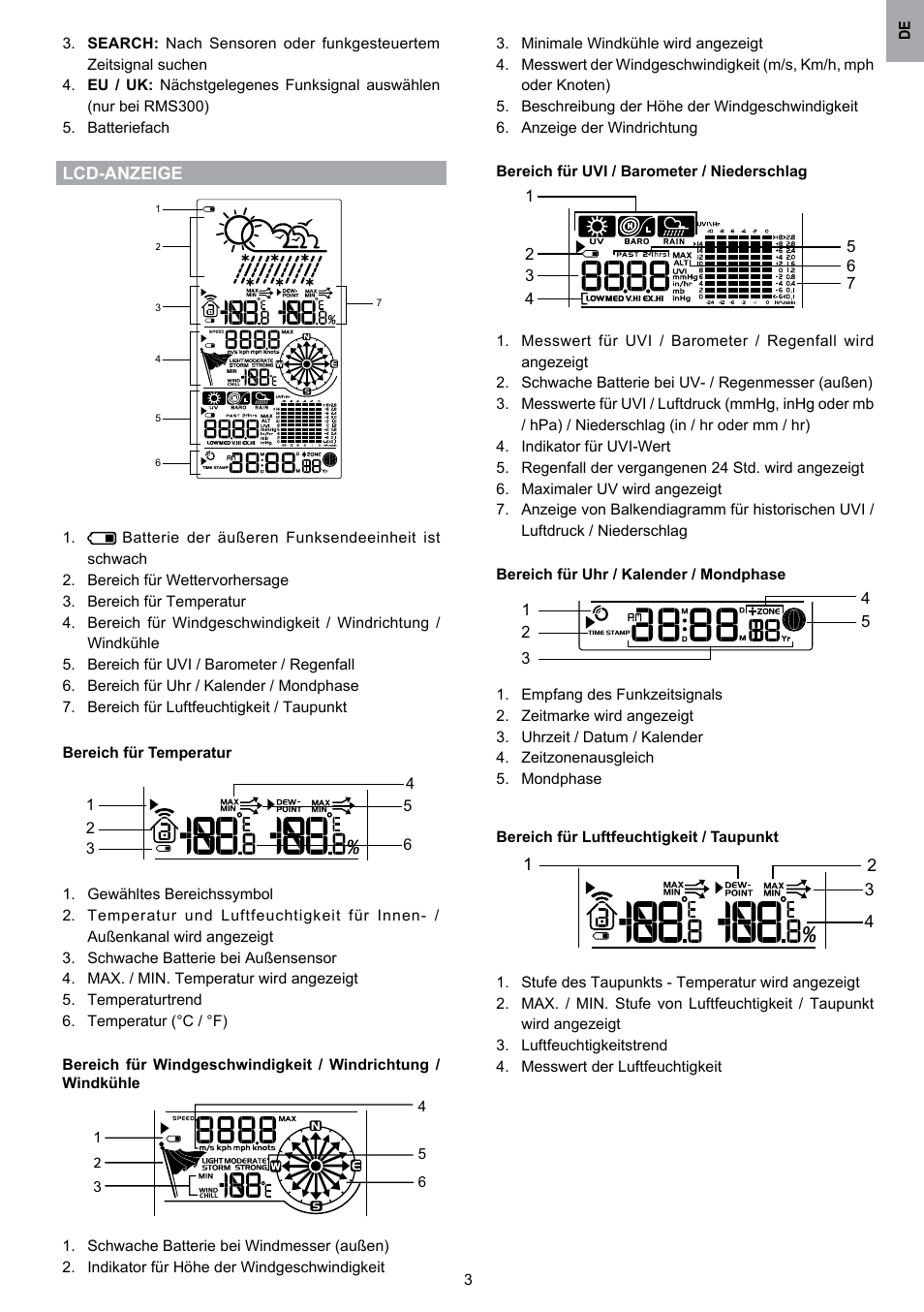 Oregon Scientific WMR80 User Manual | Page 26 / 88