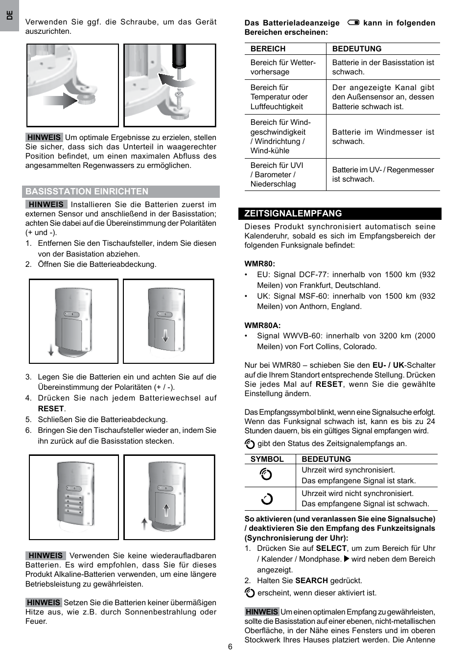 Oregon Scientific WMR80 User Manual | Page 29 / 88