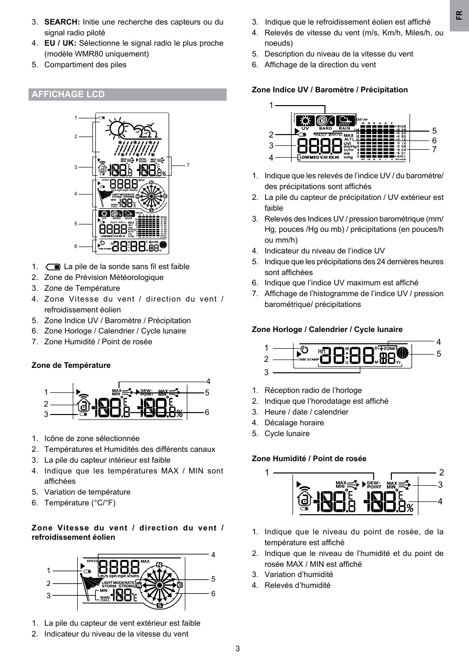 Oregon Scientific WMR80 User Manual | Page 37 / 88