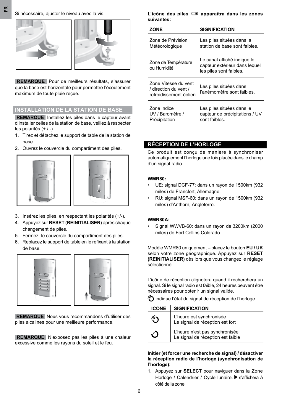 Oregon Scientific WMR80 User Manual | Page 40 / 88